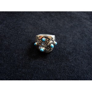 Turquoise Ring Sterling Silver 925