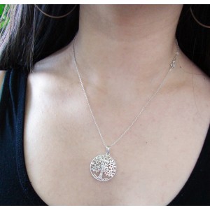 Silver Pendant Tree of Life,Armenian Pomegranate Tree