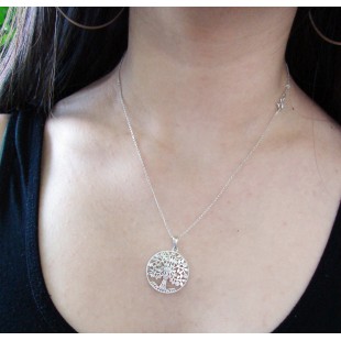 Silver Pendant Tree of Life,Armenian Pomegranate Tree