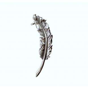 Feather Cartilage Studs Earrings Sterling Silver 925