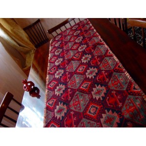 Table Runner Armenian Carpet Ornament with 2 napkins