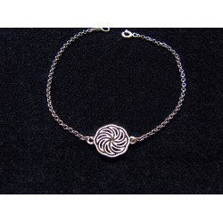 Wheel of Eternity Bracelet Sterling Silver 925