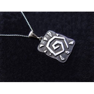 Pendant Sun Sterling Silver 925,Sunshine Pendant,Solar Symbol